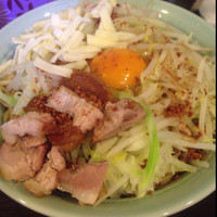 「あえそば+大盛り+チーズ」@麺や あかつきの写真