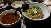 「カレーつけ麺＋ごはん　900円」@麺屋 六弦の写真