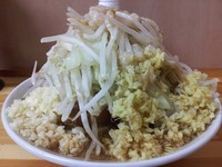 「チビらーめん ￥650 ニンニク ショウガ アブラ」@らーめん 武丸の写真