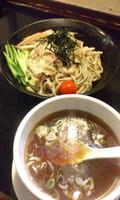 「【限定】冷やし肉つけ蕎麦（750円）」@麺堂 稲葉の写真