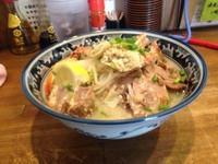 「【３周年記念プレミアム】わたりがにラーメン」@ラーメンアキラの写真