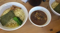 「つけ麺＋ライス」@らーめんHANABIの写真
