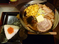 「味噌ラーメン（平日限定Ａランチ）＋バター　９５０円」@大心 札幌ら～めん共和国店の写真