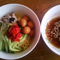 「カレー冷やし ７５０円」@屋台ラーメン 醤家の写真