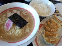 「塩らーめんランチ630円」@幸楽苑 足立一ツ家店の写真