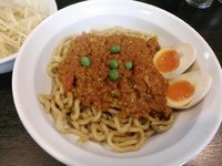 「ぶっかけキーマカリー麺\850」@ら〜めん ぽっぽっ屋 本店の写真