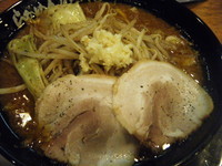 「BLACK MONSTER」@らあめん花月嵐 志木南店の写真