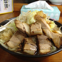 「ラーメン詩郎(大400g)¥880＋肉¥200」@ラーメン ノアの写真