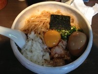 「和え豚そば＋味玉」@俺の空の写真