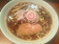 「鯵干しそば(麺大盛り無料) 830円」@横浜中華そば 維新商店の写真