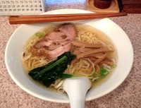 「支那そば 半カレー」@武田流 古式カレーライス 支那そば インディアン 蒲田西口店の写真