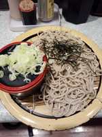 「ざるそば290円」@大江戸そば 浜松町店の写真