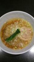 「ミニ塩らぁ麺」@支那そばや 新横浜ラーメン博物館店の写真