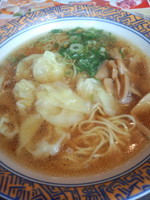 「ワンタン麺523円」@バーミヤン 品川グランドコモンズ店の写真