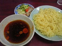 「食ベル旨辛ラー油つけめん」@玉屋の写真