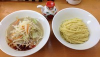 「【夏季限定】鶏塩辛つけタンメン750円」@富白 御徒町本店の写真