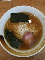 「塩煮干しらーめん」@らーめん富嶽の写真