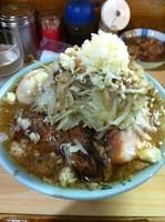 「国産ブタメン」@ラーメン富士丸 明治通り都電梶原店の写真