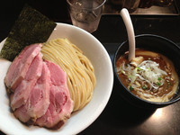 「チャーシューつけ麺 大盛 和え玉」@麺処 晴の写真