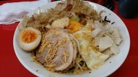 「汁なし並スライスチーズ750円」@びんびん豚の写真