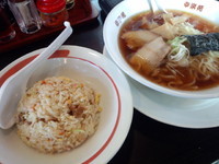 「半チャンらーめん500円」@幸楽苑 足立佐野店の写真