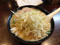 「味噌ネギラーメン」@旨みこってりらーめん 鐵 TETSU 蘇我本店の写真