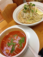 「限定・冷し担々つけ麺 840円」@麺処 ぼたん 栃木店の写真