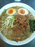 「担々麺（味玉トッピング）」@ラーメン 前田家の写真