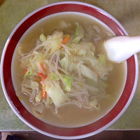 「タンメン（太麺）」@来来来の写真