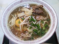 「徳島ラーメン 玉子入り 700円」@おかめの写真