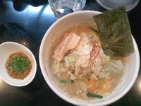 「期間限定　湯豚塩担麺」@麺や 楓雅の写真
