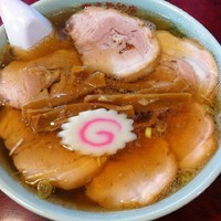「チャーシューメン（麺固め）800円」@やまや食堂 分店の写真