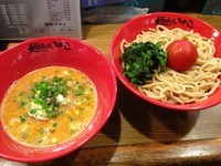 「【時間限定】トマトつけ麺（中盛）、800円（同額）」@麺処いのこの写真