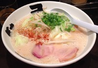 「韋駄天の味噌+半ライス（700円+100円）」@麺処 韋駄天の写真