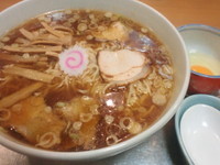 「中華麺＋生卵」@永福町大勝軒の写真