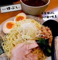 「本家田ぶしつけ麺＋味玉（880円）」@麺処 田ぶし 横浜店の写真