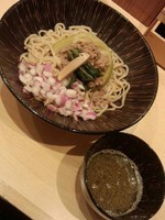 「【限定】秋の旬菜和えつけそば」@饗 くろ㐂の写真