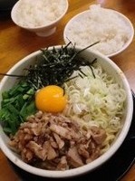 「まぜ麺」@爛々亭 大曽根店の写真