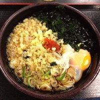 「たぬき（￥330）＋玉子（￥50）」@ゆで太郎 八丁堀店の写真