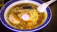 「東京ラーメン+チャーシュー握り3個セット(850円)」@東京ラーメン ラ・ヌイユ(La Nouille)の写真
