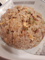 「半チャーハン370円」@栄楽の写真