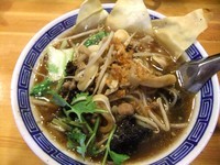 「豚の血ラーメン（750円）」@タイ食堂 ジャルアンの写真