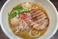 「味玉鶏白湯ラーメン」@（麺）並木商事の写真