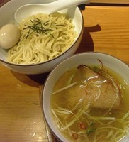 「味玉和塩つけ麺」@麺や ひだまりの写真