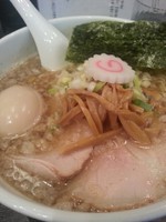 「味玉塩中華そば800円」@江戸前煮干中華そば きみはん 五反田店の写真