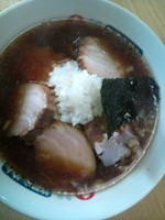 「チャーシューめん」@竹岡らーめん バイパス店の写真