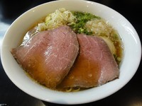 「贅沢焼牛らぁ麺 1,000円　大盛　100円」@牛骨らぁ麺 マタドール 本店の写真