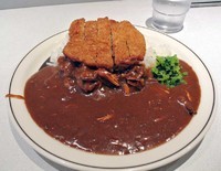 「カツカレー　￥５００」@カレー専門店 クラウンエース 茗荷谷店の写真