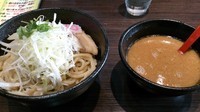 「豚骨魚介つけ麺」@新小岩製麺所 落としぶたの写真