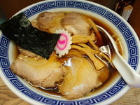 「チャーシューメン固め800円」@屋台ソバ八幡の写真